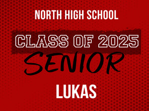 Grad 2025 Yard Sign 18x24 No Pic