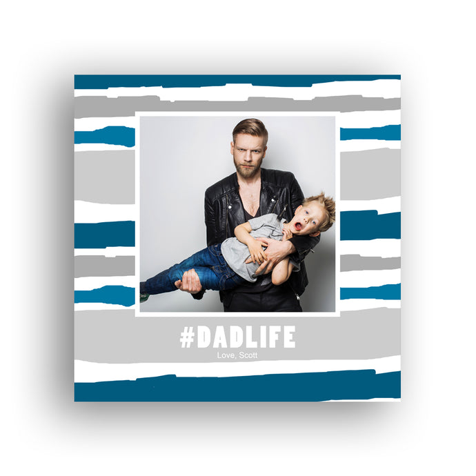 #Dad Life 8x8 Metal Print