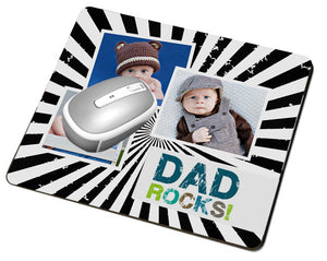 Dad Rocks Mouse Pad