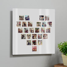 Load image into Gallery viewer, 8x8 Heart Metal Print